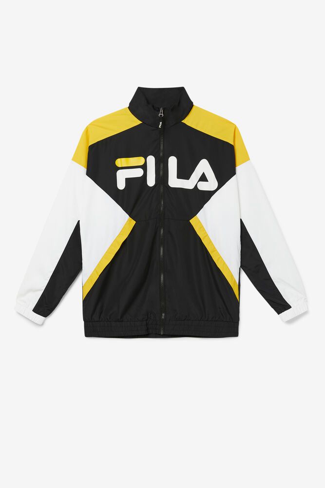 Fila Bunda Panske Oliviero Wind Čierne/Biele - YGAVJ0725